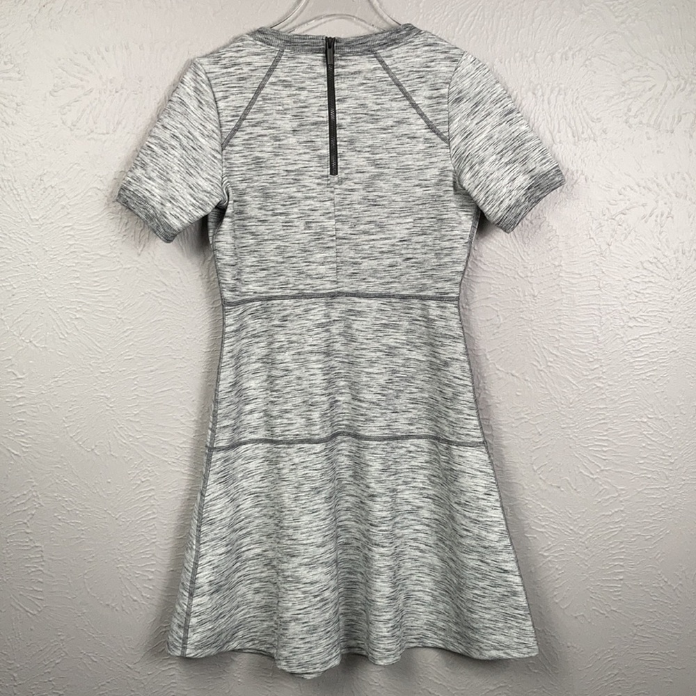 Athleta Marled Heather Grey Short Sleeve Pullover Active Wear Dress Size… - Picture 10 of 13